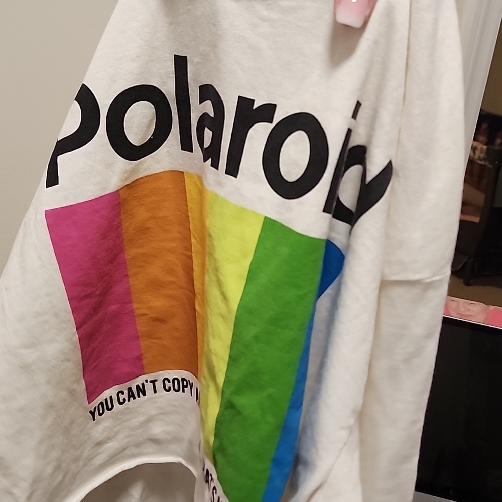 Polaroid Crop Top